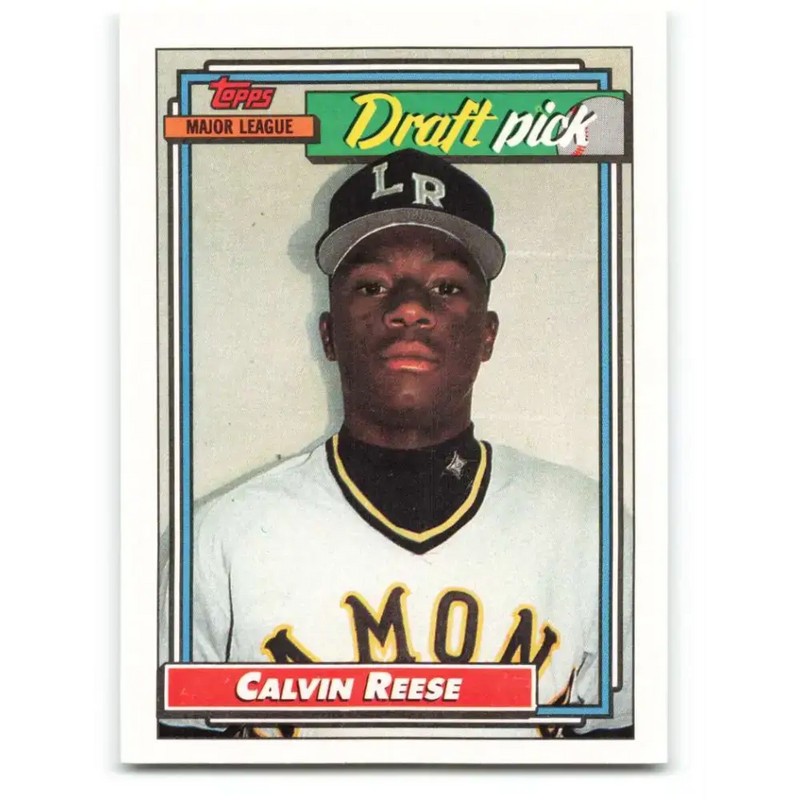 1992 Topps #714 Pokey Reese NM-MT RC Rookie Cincinnati Reds Baseball Card - Baseball Card Single