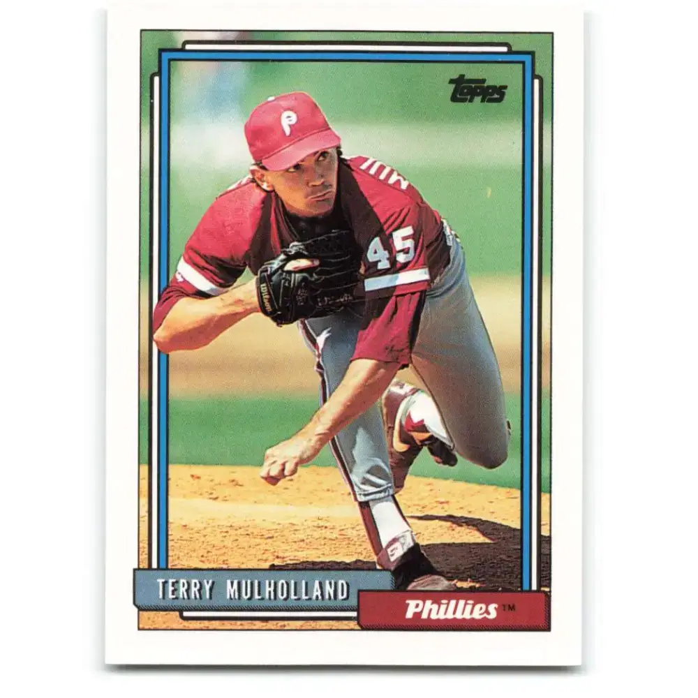 1992 Topps #719 Terry Mulholland NM-MT Philadelphia Phillies Baseball Card