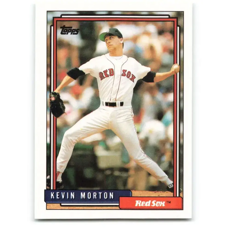 1992 Topps #724 Kevin Morton NM-MT Boston Red Sox Baseball Card - Baseball Card Single