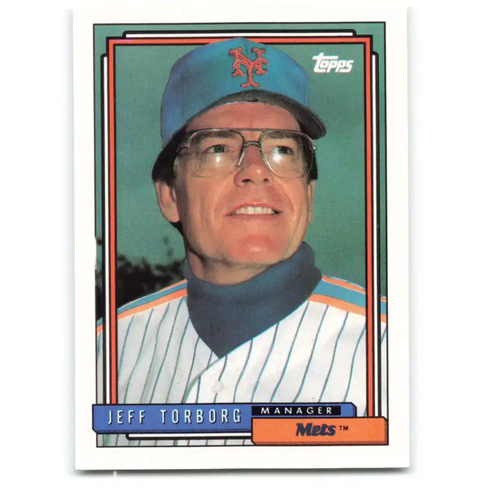 1992 Topps #759 Jeff Torborg NM-MT New York Mets Baseball Card - Baseball Card Single