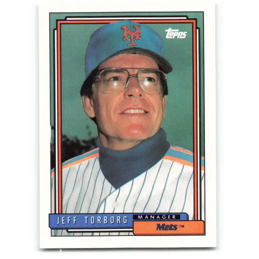 1992 Topps #759 Jeff Torborg NM-MT New York Mets Baseball Card - Baseball Card Single
