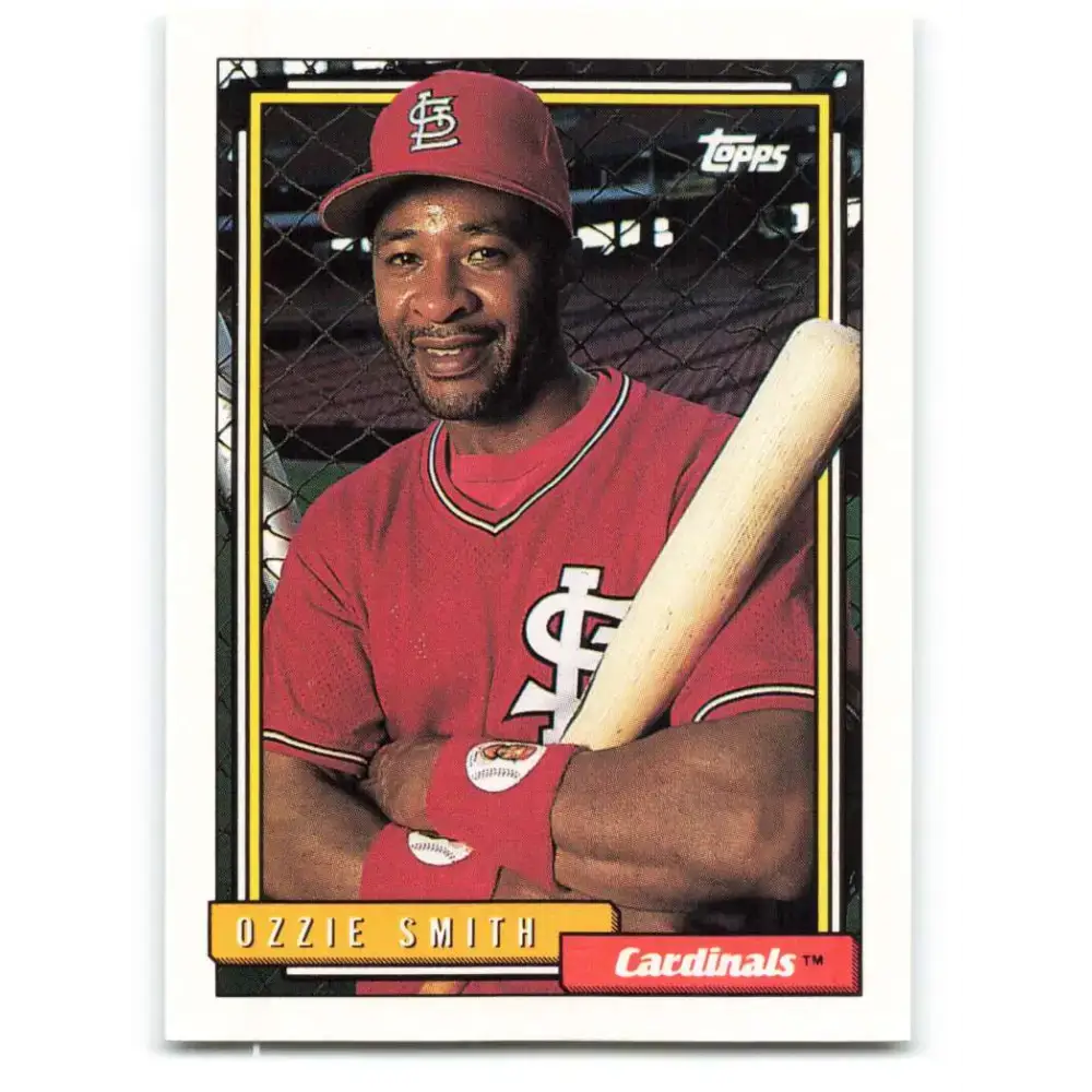 1992 Topps #760 Ozzie Smith NM-MT St. Louis Cardinals Baseball Card - Baseball Card Single