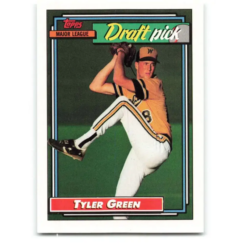 1992 Topps #764 Tyler Green NM-MT RC Rookie Philadelphia Phillies Baseball Card