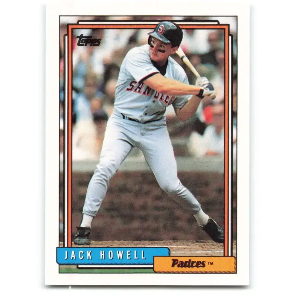 1992 Topps #769 Jack Howell NM-MT San Diego Padres Baseball Card - Baseball Card Single