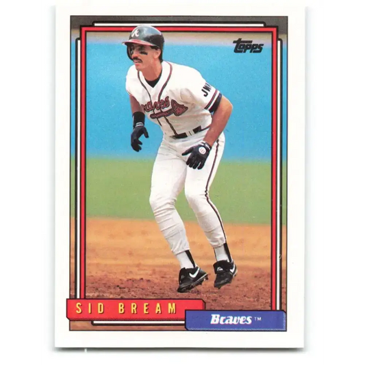 1992 Topps #770 Sid Bream NM-MT Atlanta Braves Baseball Card