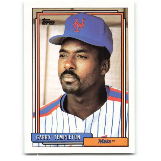 1992 Topps #772 Garry Templeton NM-MT New York Mets Baseball Card - Baseball Card Single