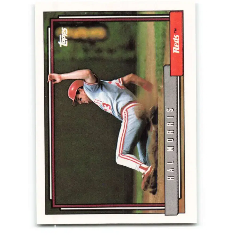 1992 Topps #773 Hal Morris NM-MT Cincinnati Reds Baseball Card - Baseball Card Single
