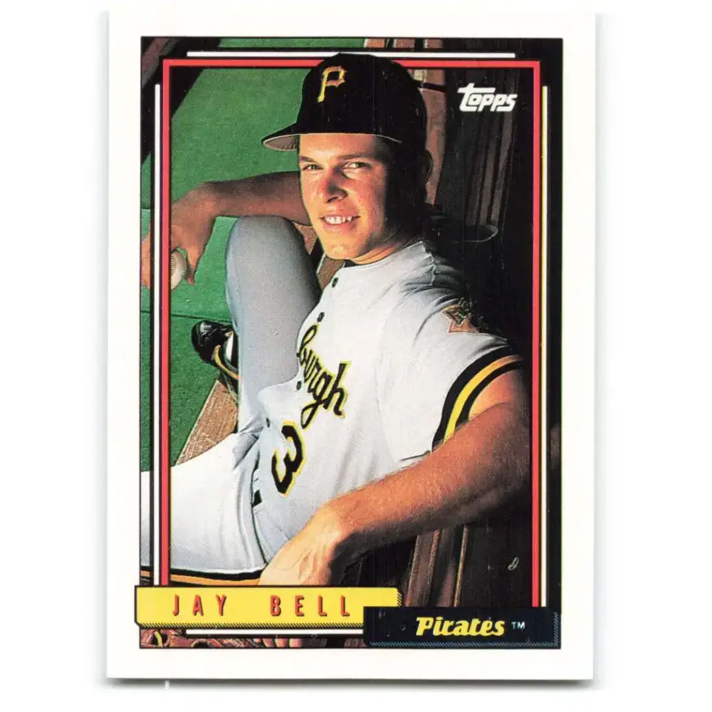 1992 Topps #779 Jay Bell NM-MT Pittsburgh Pirates Baseball Card - Baseball Card Single