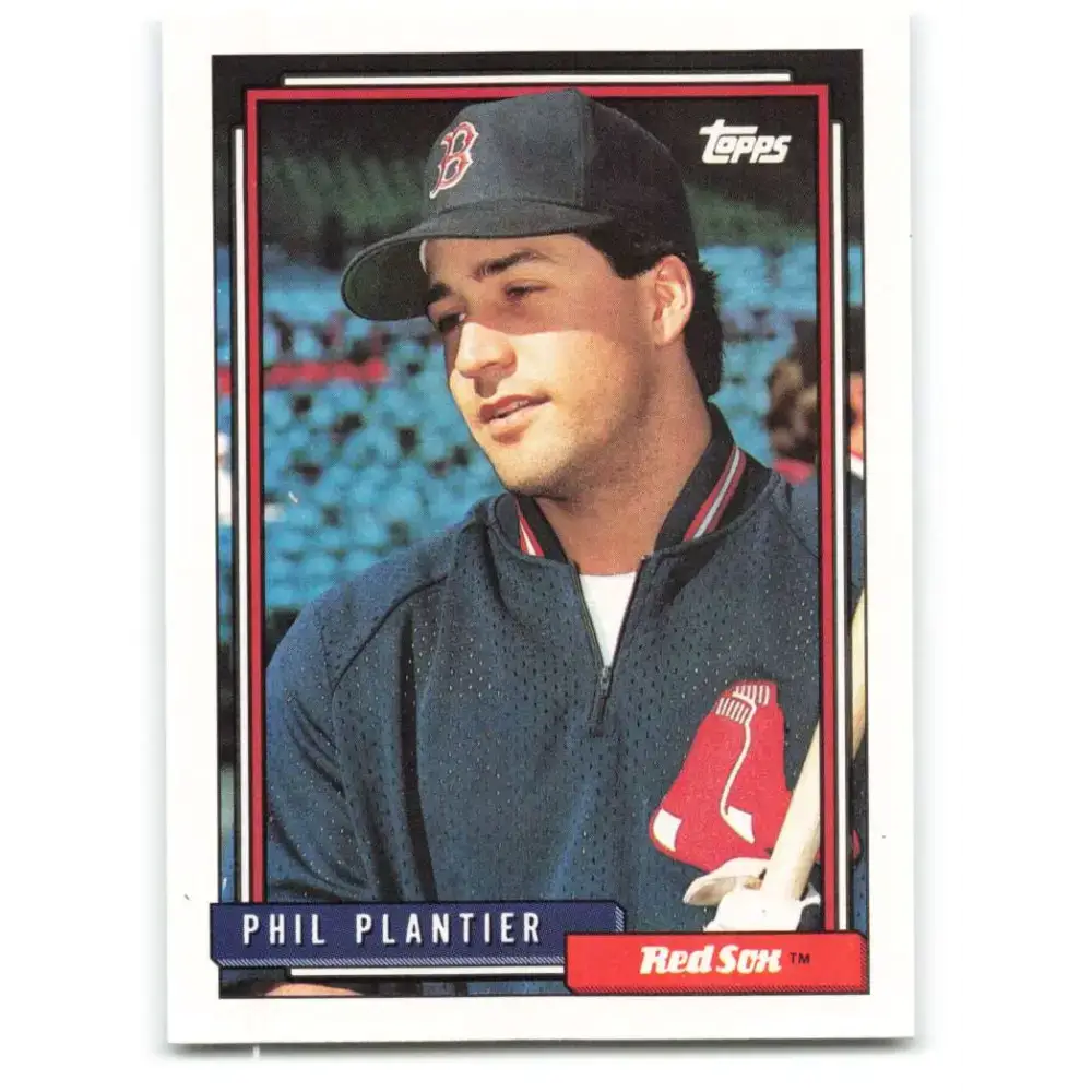 1992 Topps #782 Phil Plantier NM-MT Boston Red Sox Baseball Card - Baseball Card Single