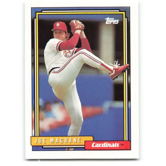 1992 Topps #783 Joe Magrane EX Excellent St. Louis Cardinals Baseball Card - Baseball Card