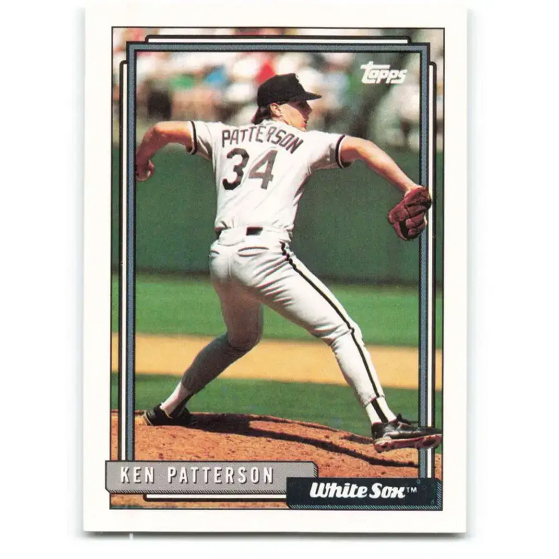 1992 Topps #784 Ken Patterson NM-MT Chicago White Sox Baseball Card - Baseball Card Single