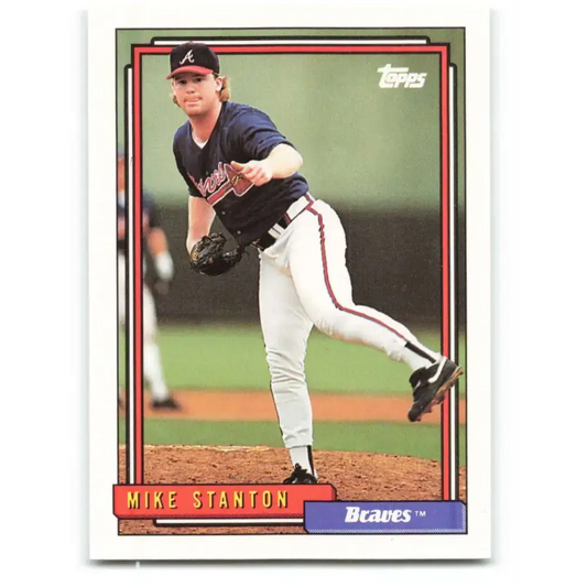 1992 Topps #788 Mike Stanton NM-MT Atlanta Braves Baseball Card