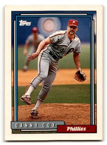 1992 Topps #791 Danny Cox Philadelphia Phillies Baseball Cards EX/NM ID:55797 - Baseball Card Single