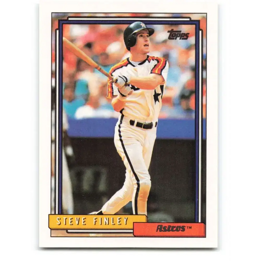 1992 Topps #86 Steve Finley NM-MT Houston Astros Baseball Card