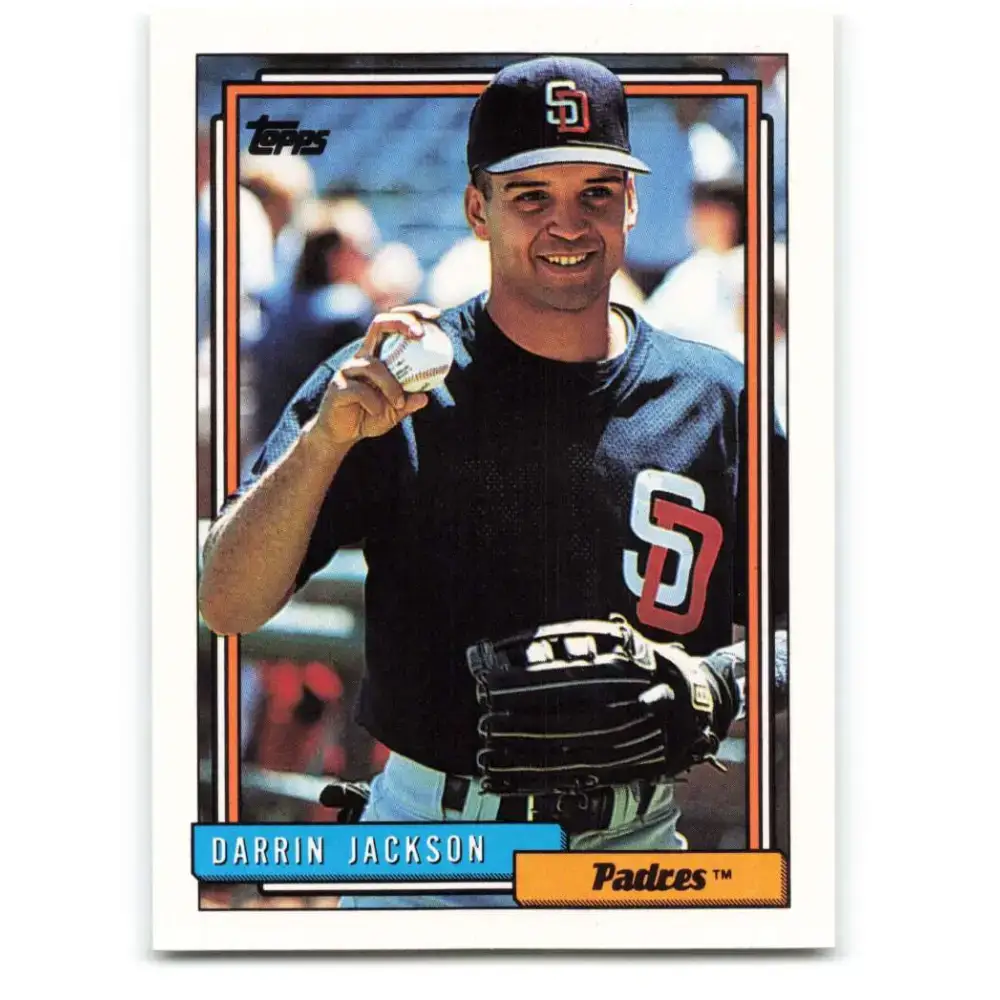 1992 Topps #88 Darrin Jackson NM-MT San Diego Padres Baseball Card - Baseball Card Single
