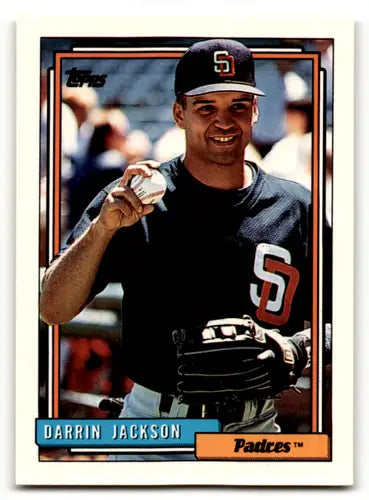 1992 Topps #88 Darrin Jackson NM Near Mint Padres ID:53823 - Baseball Card Single