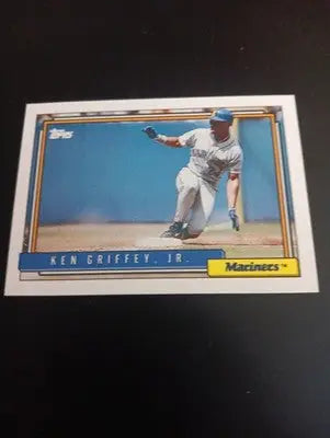 1992 Topps - Ken Griffey Jr #50. Gold. Seattle Mariners. NRMT+