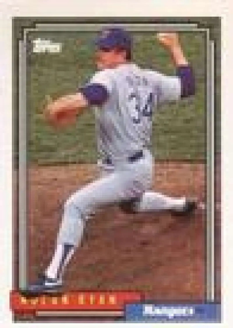 1992 Topps Micro #1 Nolan Ryan NM-MT Texas Rangers Baseball Card - Baseball Card Single