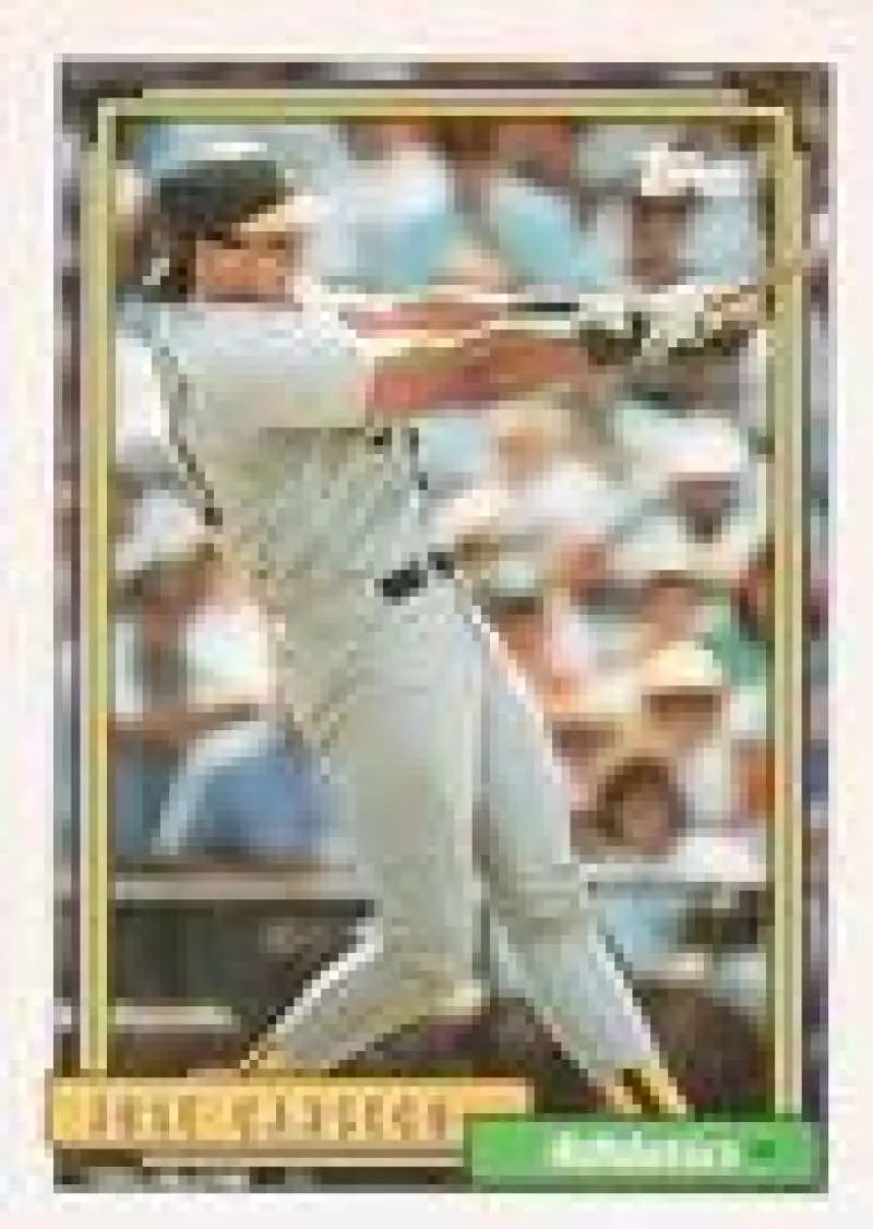 1992 Topps Micro #100 Jose Canseco NM-MT Oakland Athletics Baseball Card - Baseball Card Single