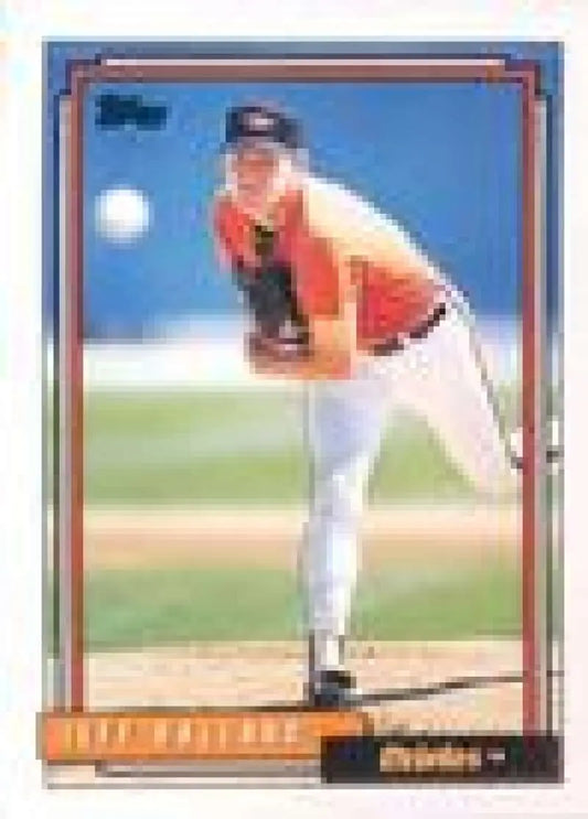 1992 Topps Micro #104 Jeff Ballard NM-MT Baltimore Orioles Baseball Card - Baseball Card Single