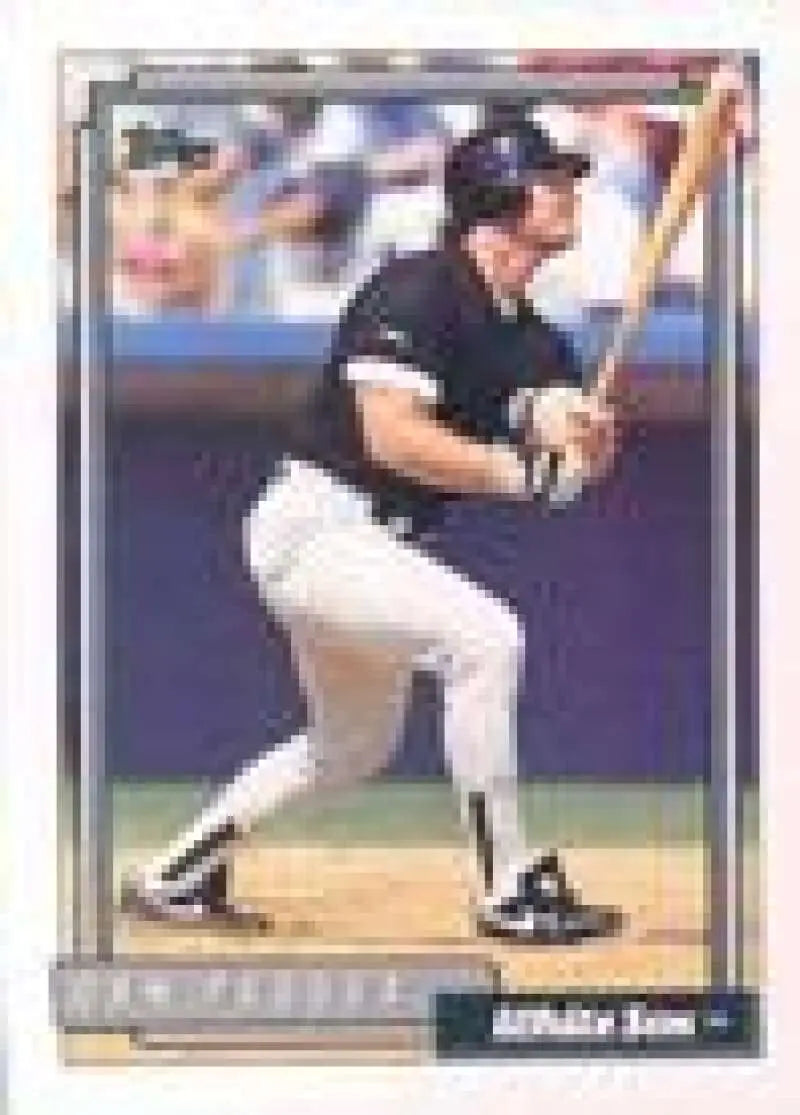 1992 Topps Micro #107 Dan Pasqua NM-MT Chicago White Sox Baseball Card - Baseball Card Single