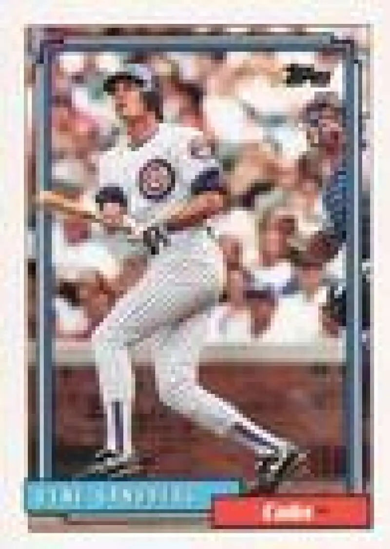 1992 Topps Micro #110 Ryne Sandberg NM-MT Chicago Cubs Baseball Card - Baseball Card Single