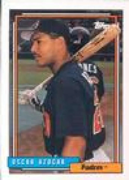 1992 Topps Micro #112 Oscar Azocar NM-MT San Diego Padres Baseball Card - Baseball Card Single