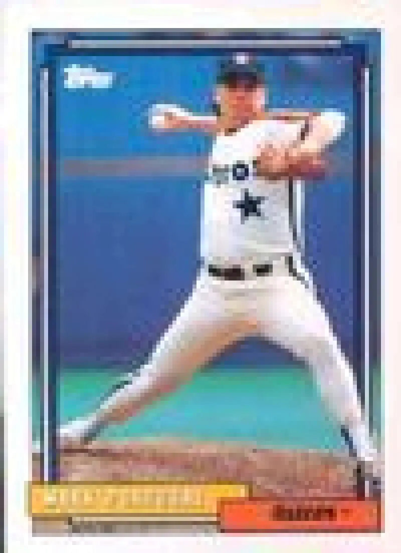 1992 Topps Micro #114 Mark Portugal NM-MT Houston Astros Baseball Card - Baseball Card Single