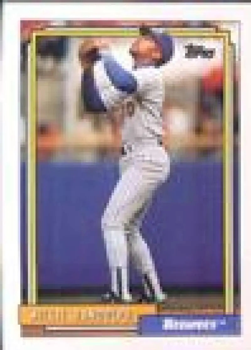 1992 Topps Micro #116 Willie Randolph NM-MT Milwaukee Brewers Baseball Card - Baseball Card Single