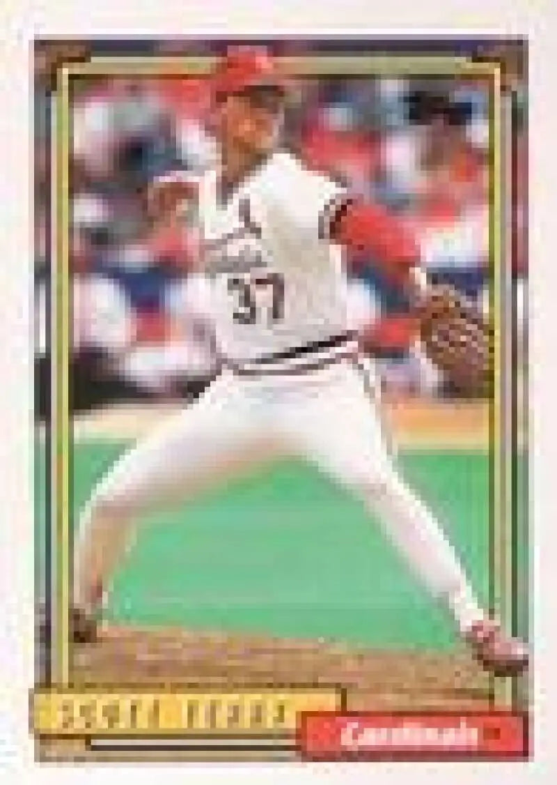 1992 Topps Micro #117 Scott Terry NM-MT St. Louis Cardinals Baseball Card - Baseball Card Single
