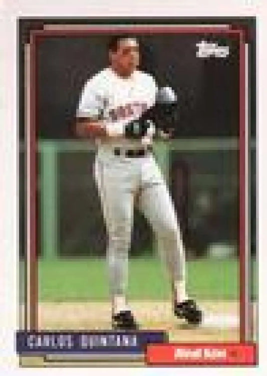 1992 Topps Micro #127 Carlos Quintana NM-MT Boston Red Sox Baseball Card - Baseball Card Single