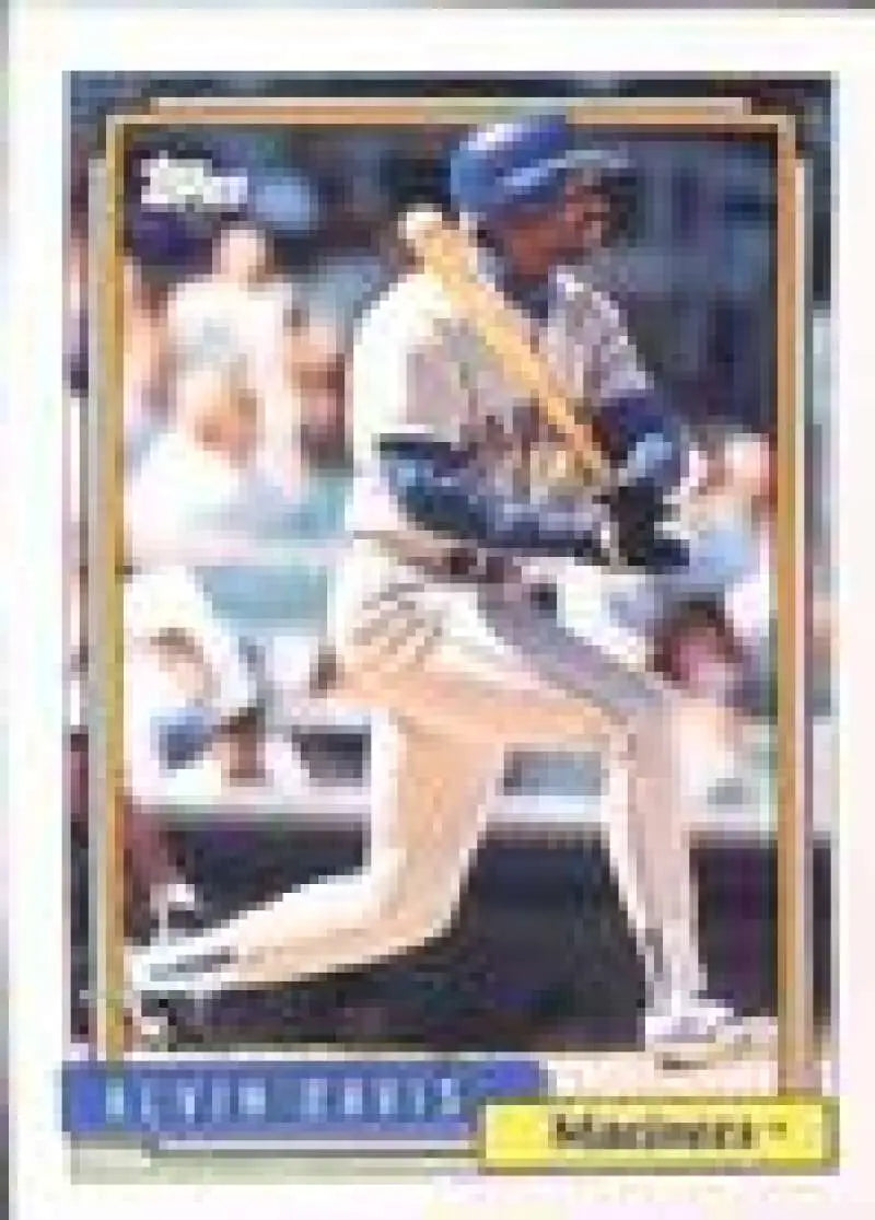1992 Topps Micro #130 Alvin Davis NM-MT Seattle Mariners Baseball Card - Baseball Card Single