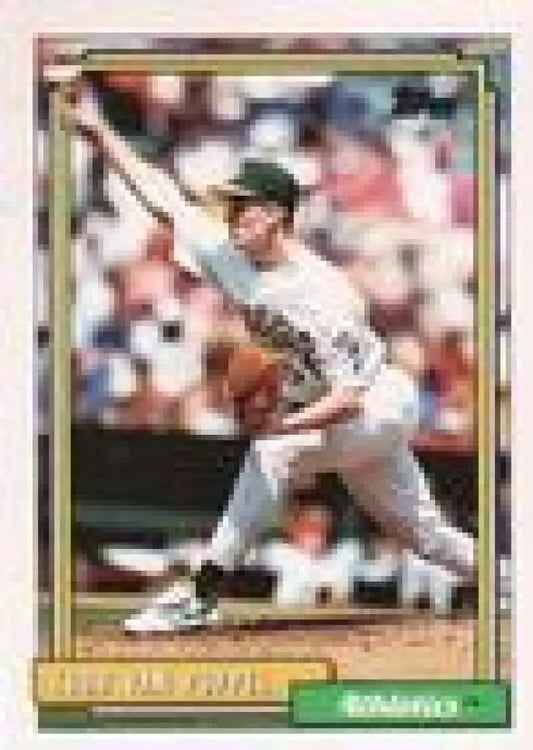 1992 Topps Micro #142 Todd Van Poppel NM-MT Oakland Athletics Baseball Card - Baseball Card Single