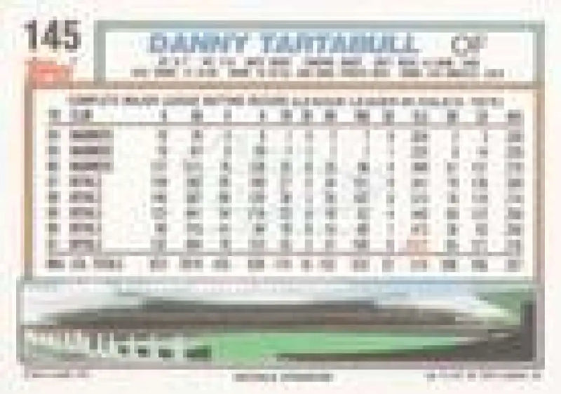 1992 Topps Micro #145 Danny Tartabull NM-MT Kansas City Royals Baseball Card - Baseball Card Single