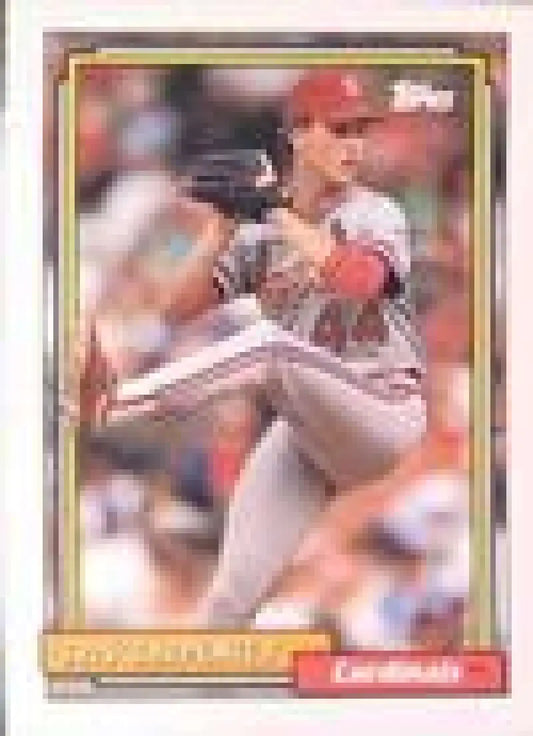 1992 Topps Micro #147 Cris Carpenter NM-MT St. Louis Cardinals Baseball Card - Baseball Card Single