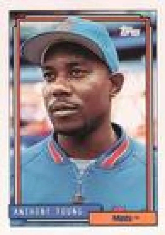 1992 Topps Micro #148 Anthony Young NM-MT New York Mets Baseball Card - Baseball Card Single