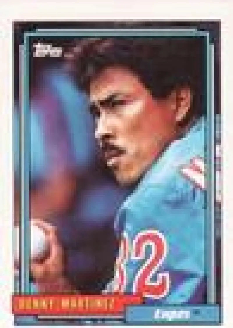 1992 Topps Micro #15 Dennis Martinez NM-MT Montreal Expos Baseball Card - Baseball Card Single