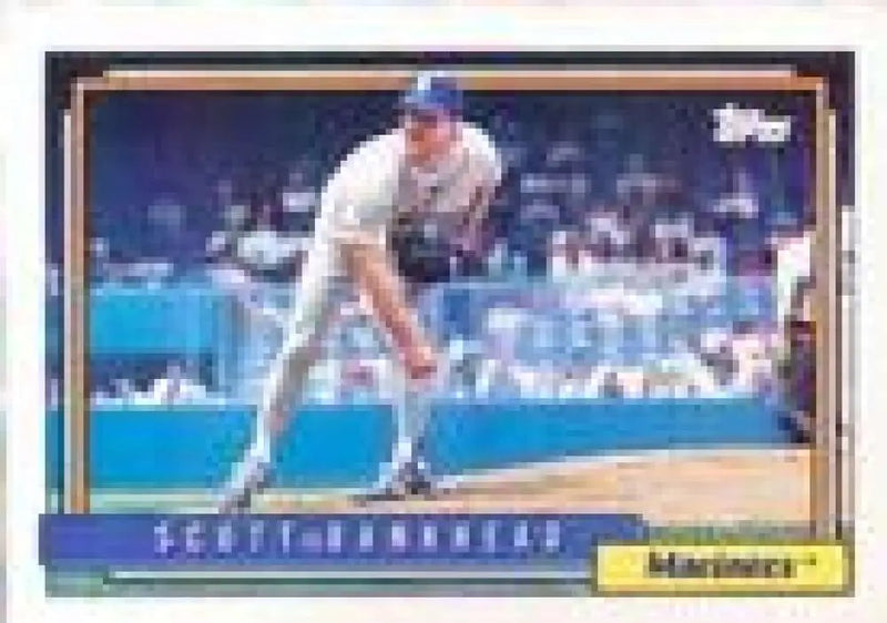 1992 Topps Micro #155 Scott Bankhead NM-MT Seattle Mariners Baseball Card - Baseball Card Single