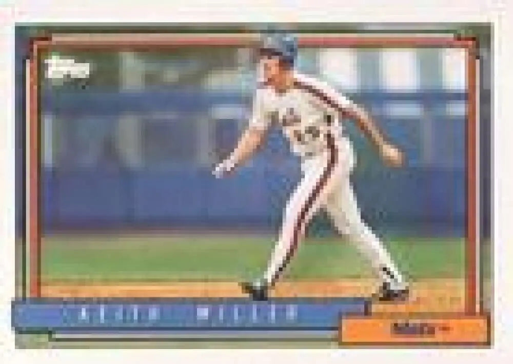 1992 Topps Micro #157 Keith Miller NM-MT New York Mets Baseball Card - Baseball Card Single