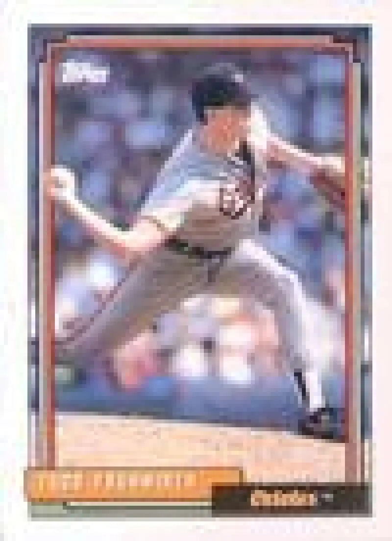 1992 Topps Micro #158 Todd Frohwirth NM-MT Baltimore Orioles Baseball Card - Baseball Card Single