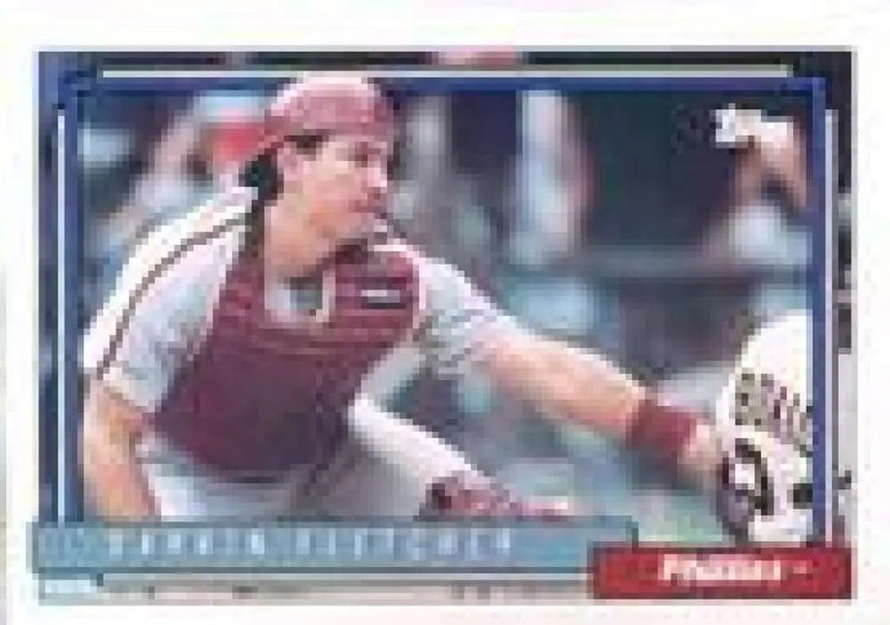 1992 Topps Micro #159 Darrin Fletcher NM-MT Philadelphia Phillies Baseball Card - Baseball Card Single