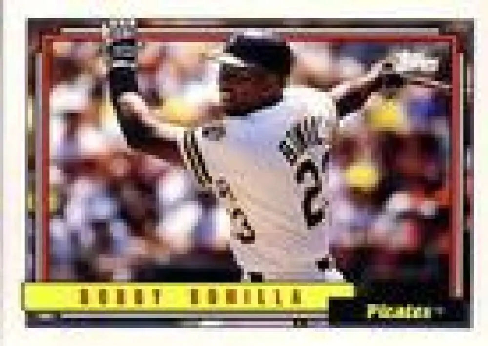1992 Topps Micro #160 Bobby Bonilla NM-MT Pittsburgh Pirates Baseball Card - Baseball Card Single