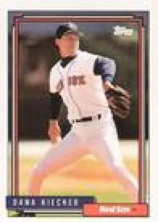 1992 Topps Micro #163 Dana Kiecker NM-MT Boston Red Sox Baseball Card - Baseball Card Single