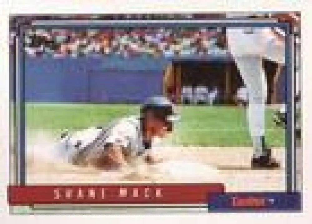 1992 Topps Micro #164 Shane Mack NM-MT Minnesota Twins Baseball Card - Baseball Card Single