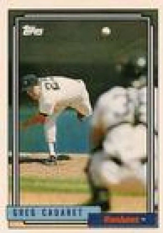 1992 Topps Micro #18 Greg Cadaret NM-MT New York Yankees Baseball Card - Baseball Card Single