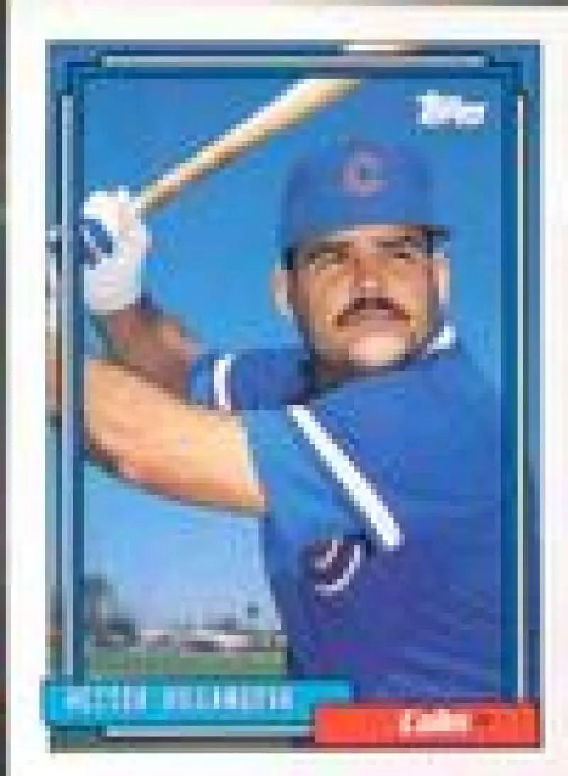 1992 Topps Micro #181 Hector Villanueva NM-MT Chicago Cubs Baseball Card - Baseball Card Single