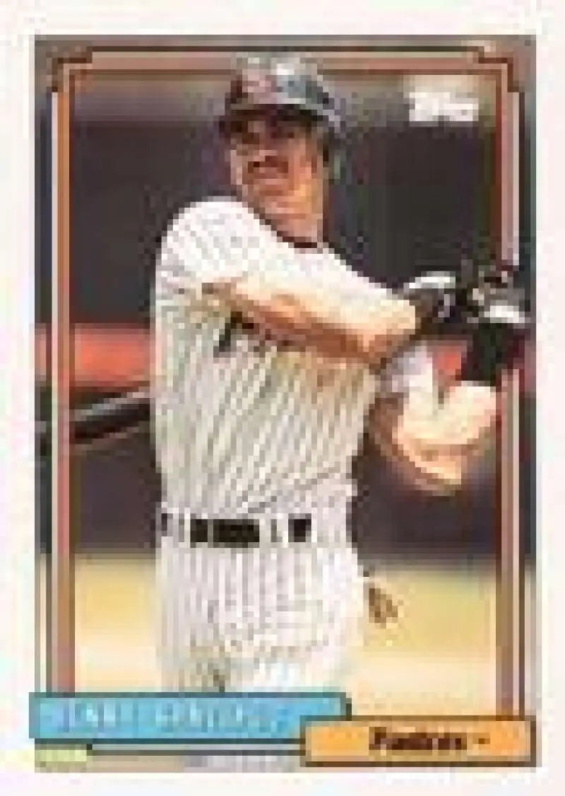 1992 Topps Micro #185 Benito Santiago NM-MT San Diego Padres Baseball Card - Baseball Card Single