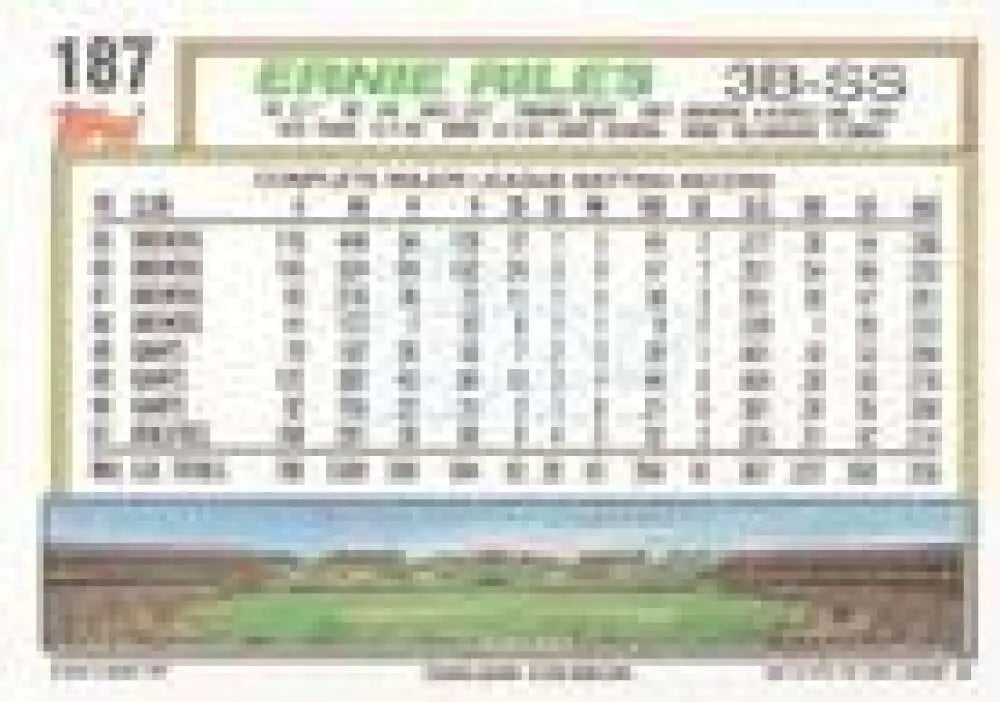 1992 Topps Micro #187 Ernest Riles NM-MT Oakland Athletics Baseball Card - Baseball Card Single