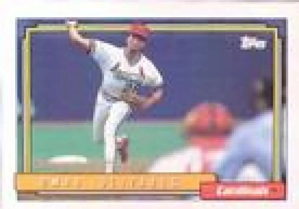 1992 Topps Micro #193 Omar Olivares NM-MT St. Louis Cardinals Baseball Card - Baseball Card Single