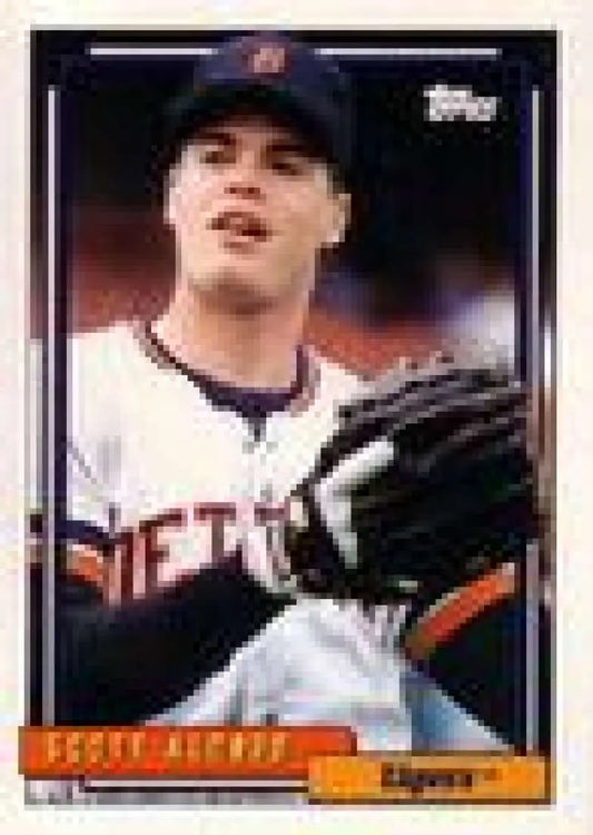 1992 Topps Micro #198 Scott Aldred NM-MT Detroit Tigers Baseball Card - Baseball Card Single